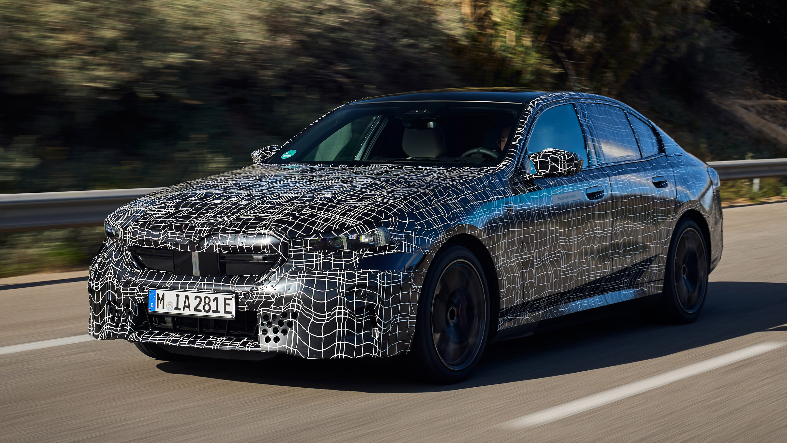 BMW i5 prototype - front