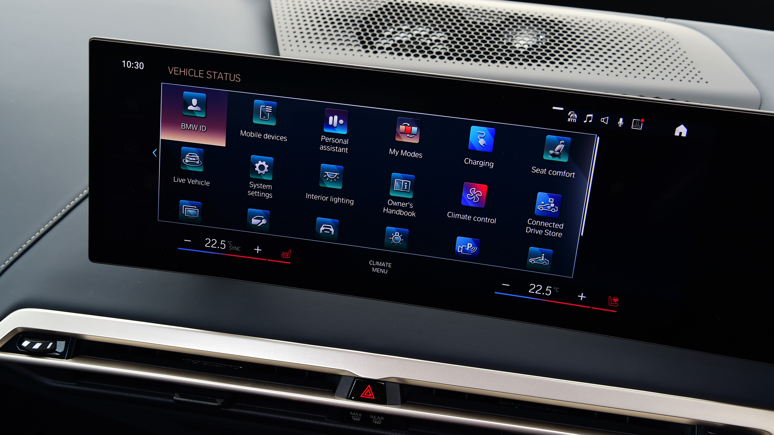 BMW iX - apps