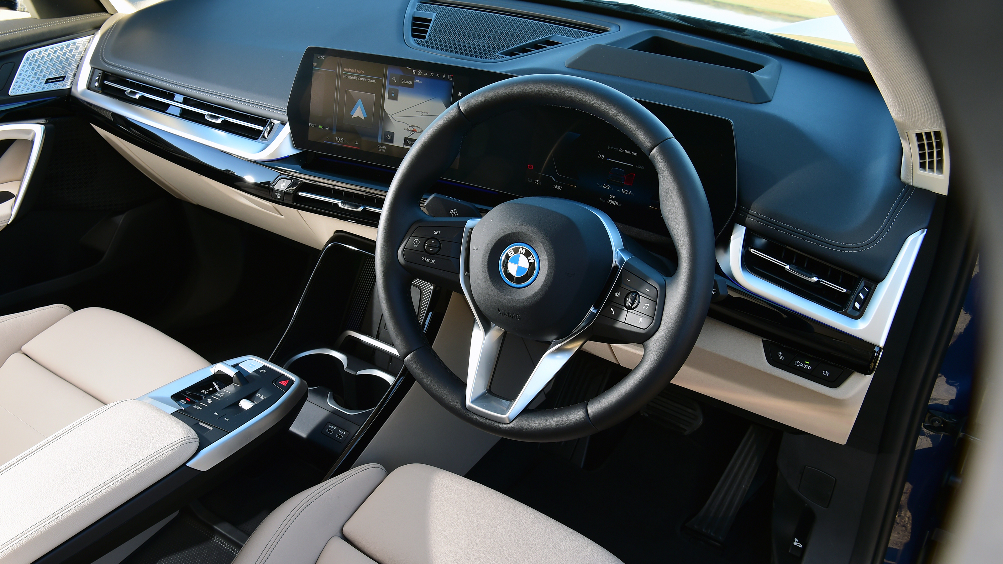 BMW iX1 - interior (driver's door view)