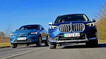 Volvo C40 and BMW iX1 - front tracking
