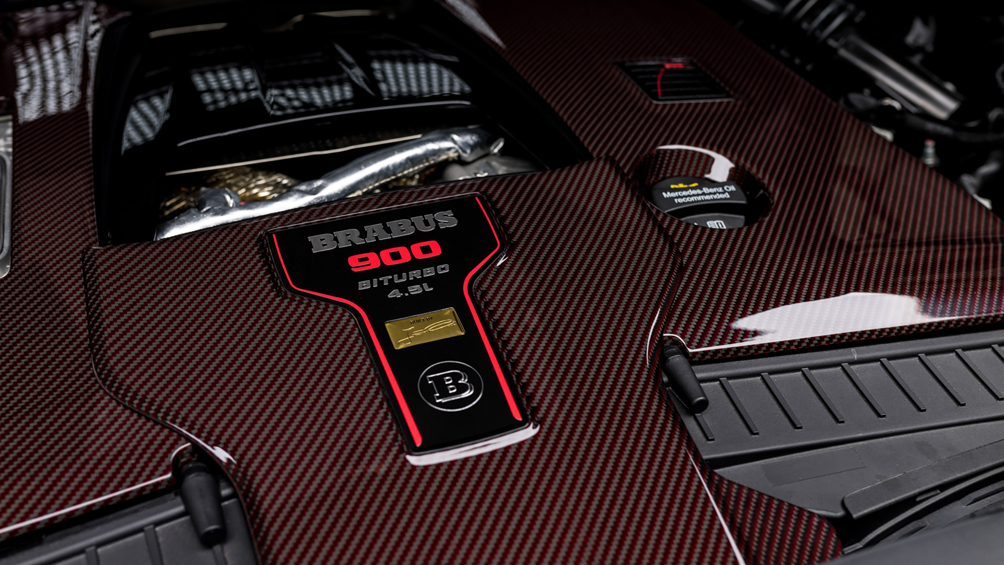 Brabus 900 Superblack official engine