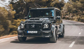Brabus 900 Superblack official front tracking