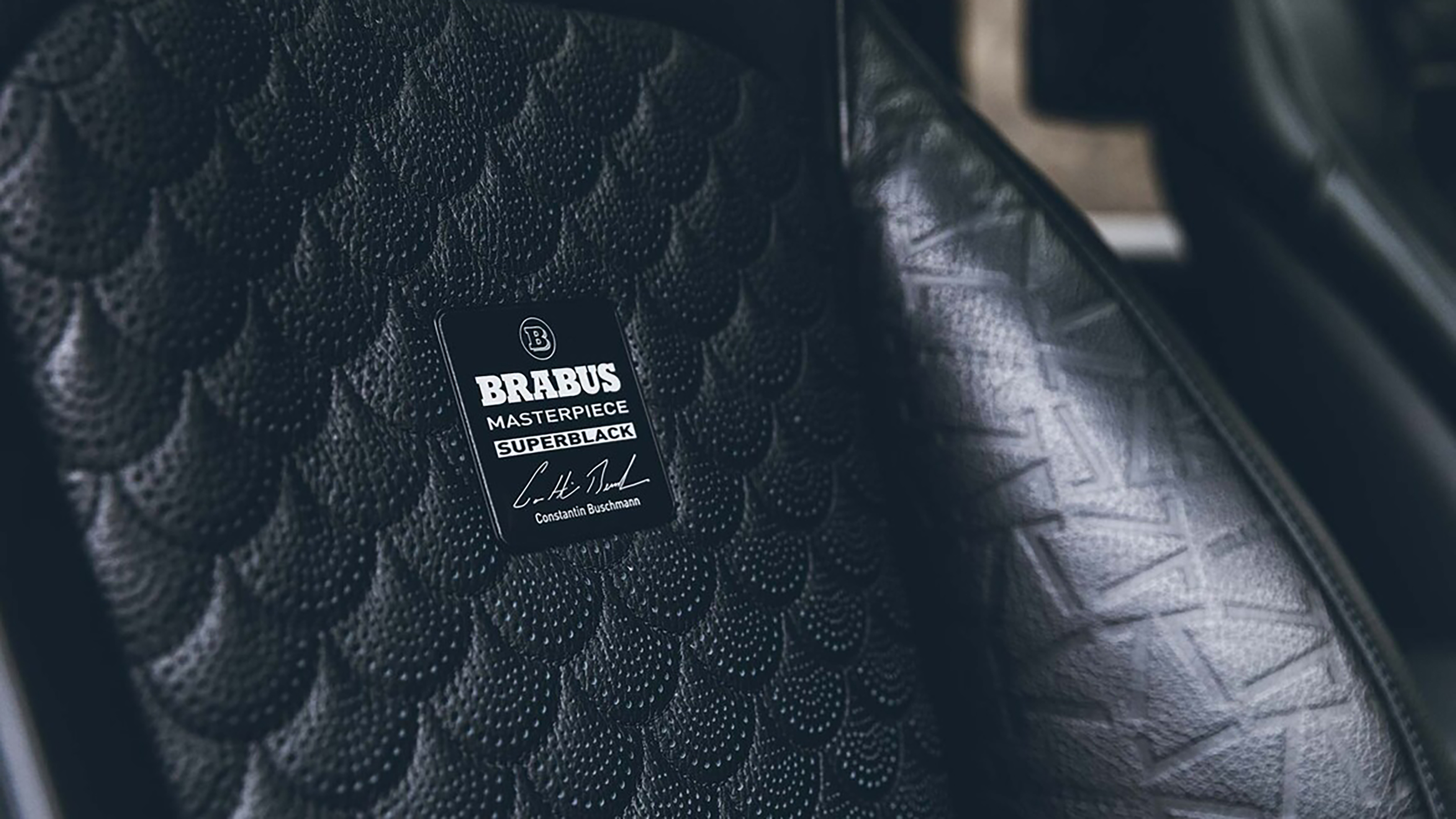 Brabus 900 Superblack official label