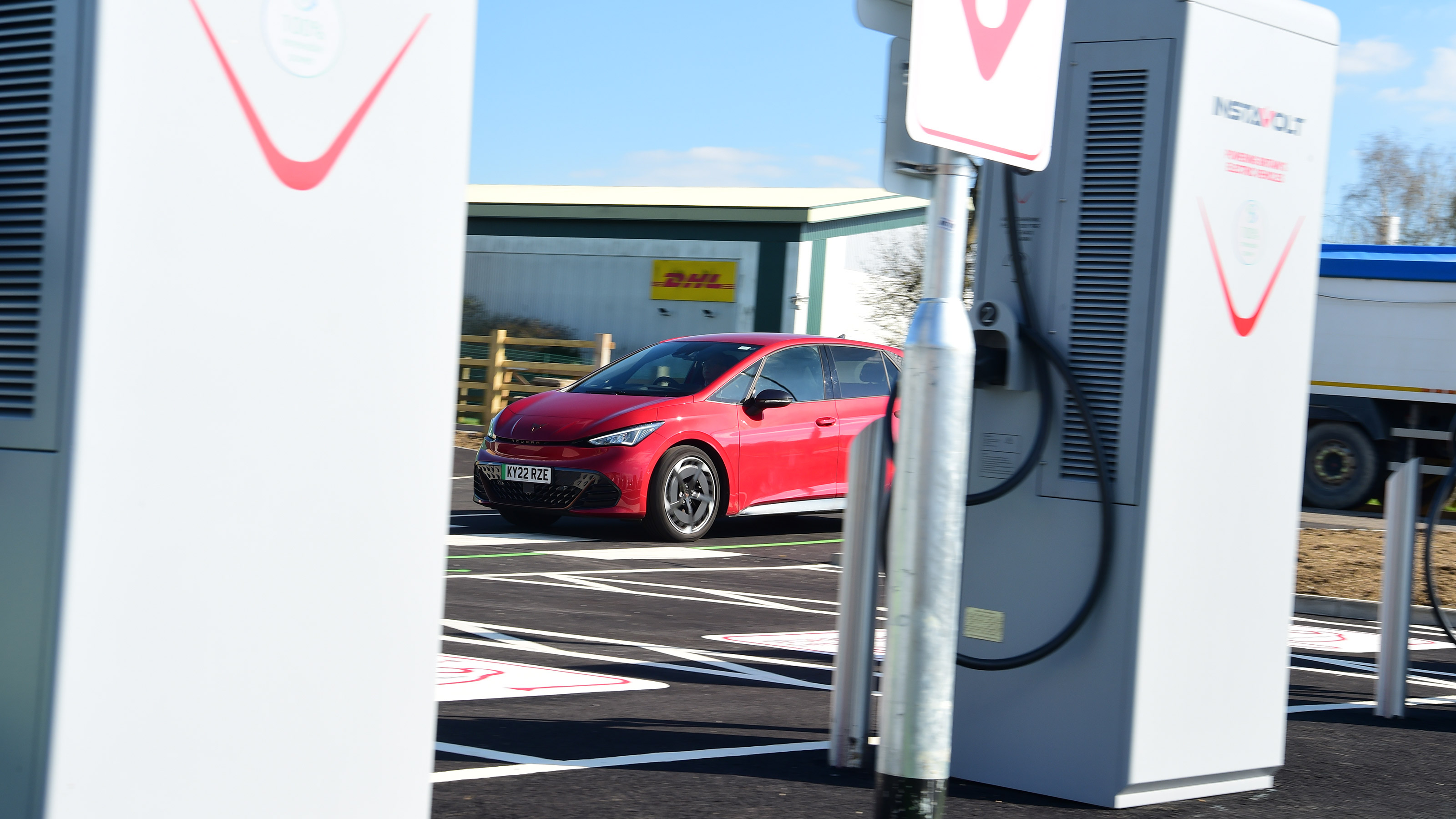 Cupra Born long termer third report - charging station