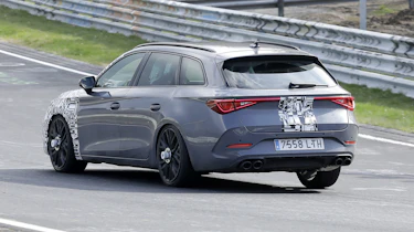 Cupra Leon spy - rear