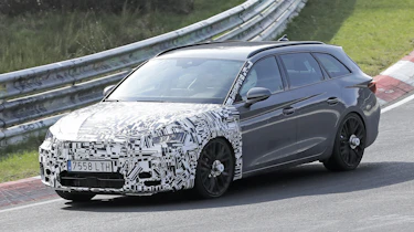 Cupra Leon spy - front