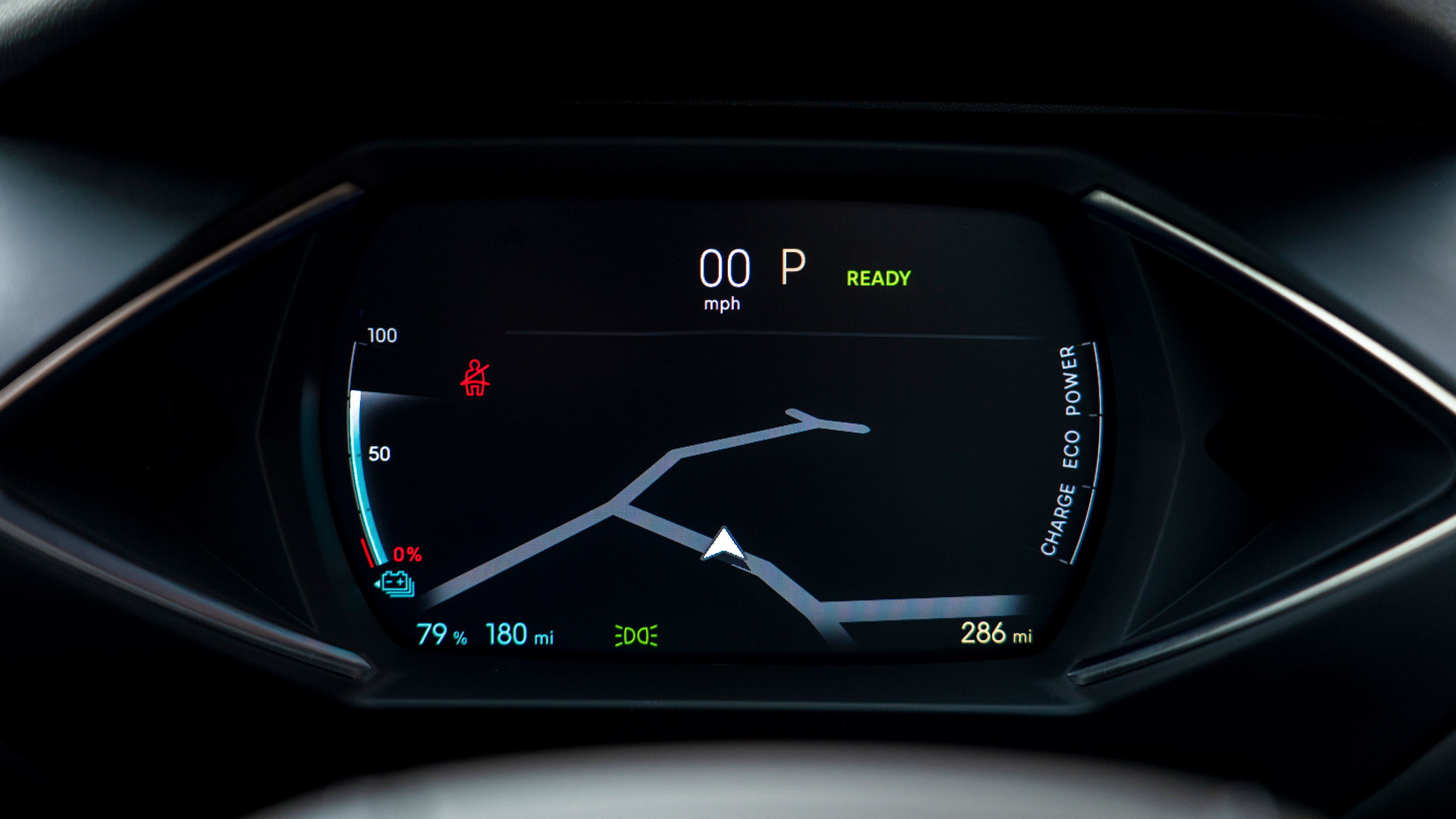DS 3 E-Tense - dials