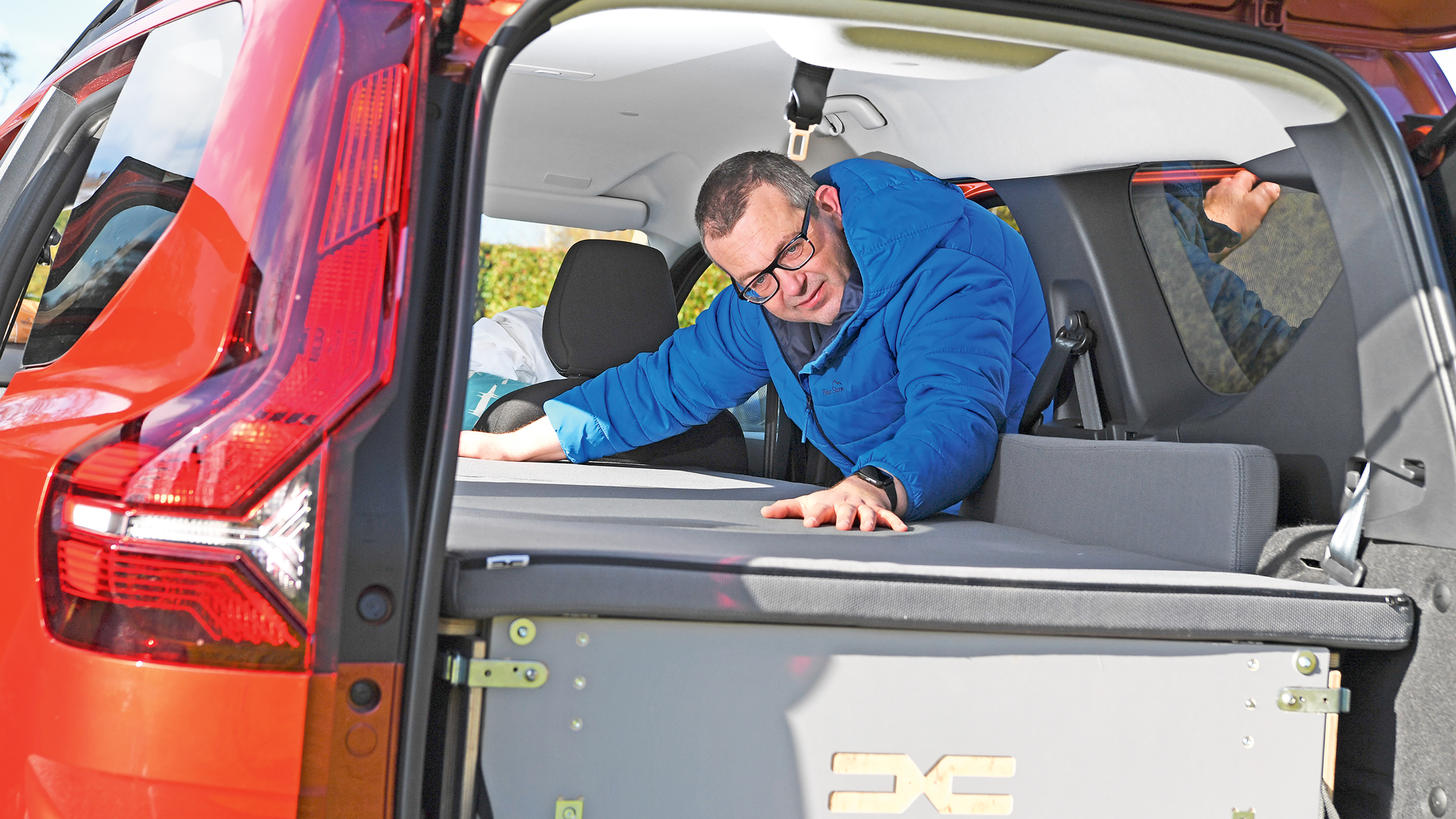 Dacia Sleep Pack test John McIlroy
