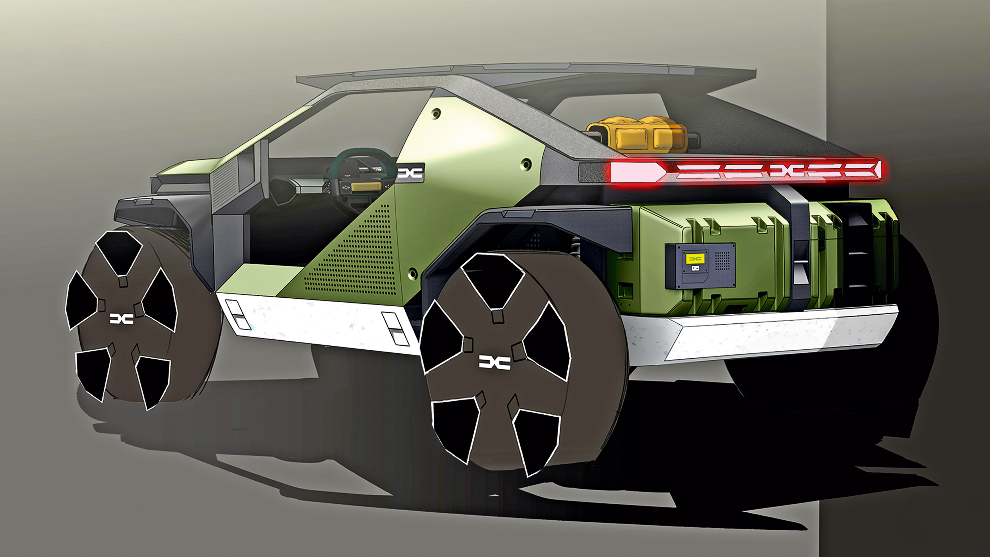 Dacia Manifesto - sketch rear