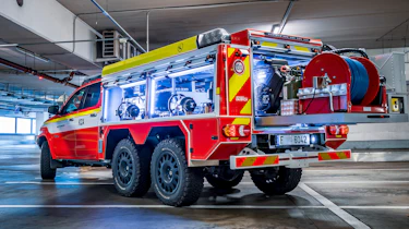 Cold Cut Systems fire truck - rear static
