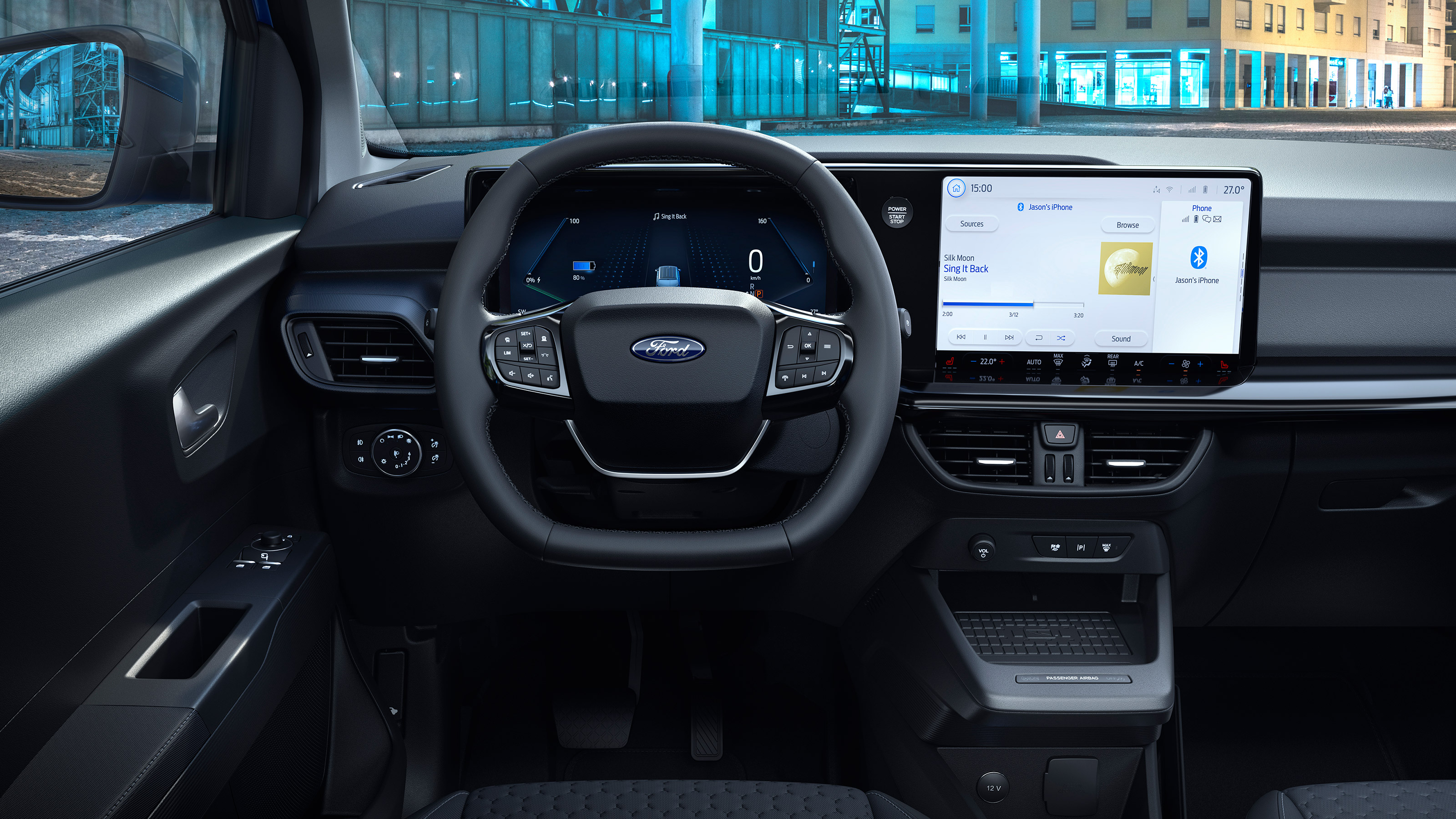 Ford E-Transit Courier - cabin