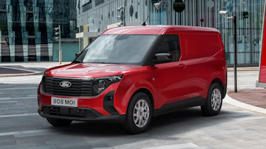 Ford E-Transit Courier - front red