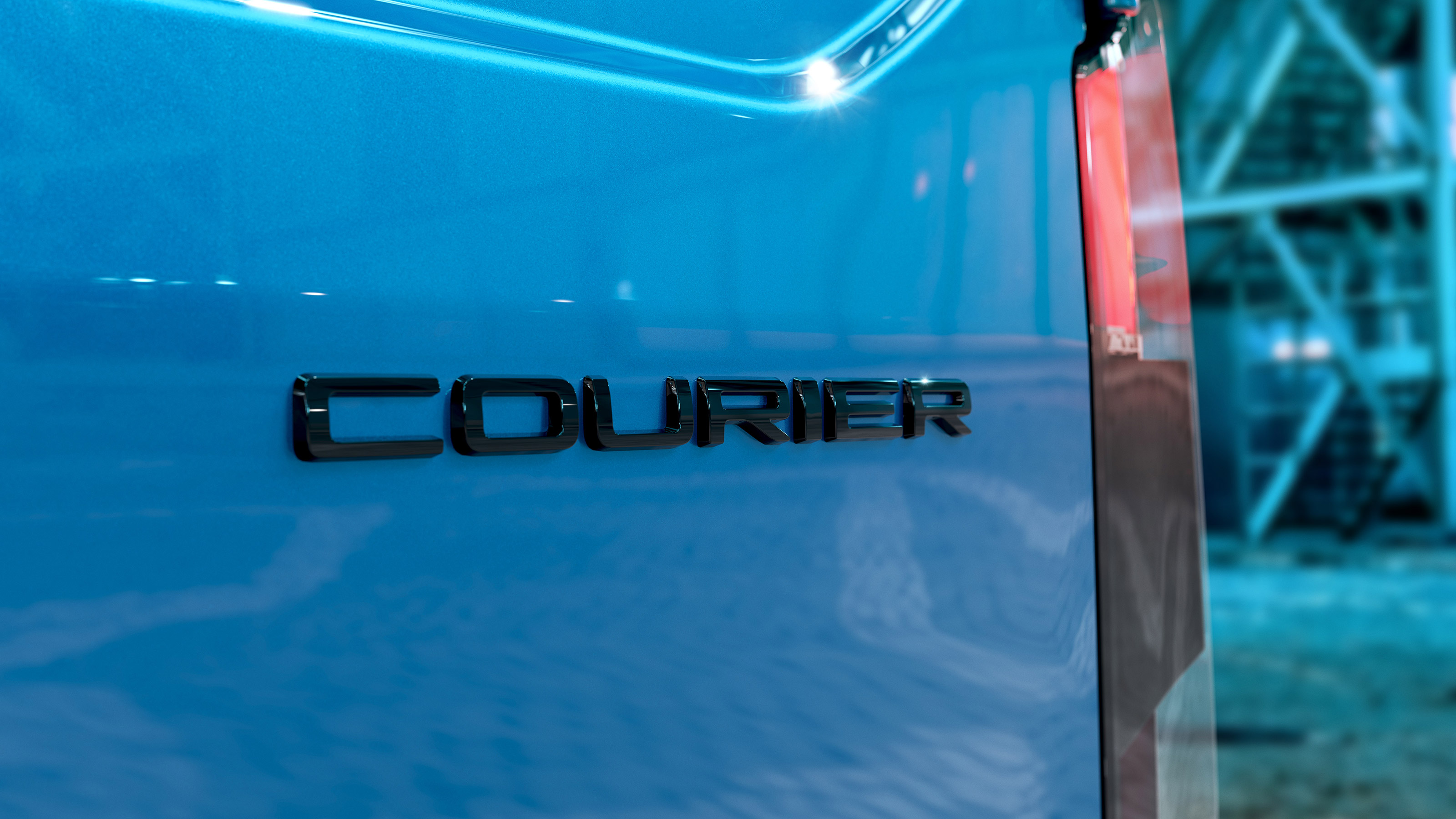 Ford E-Transit Courier - Courier badge