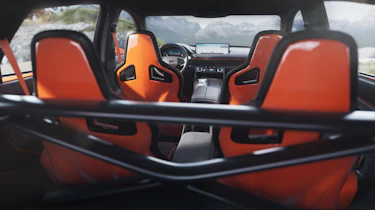 Genesis GV80 Coupe Concept - interior (view from boot)