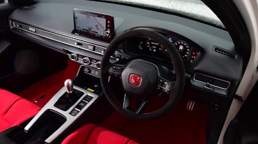 Honda Civic Type R interior (driver's door view)