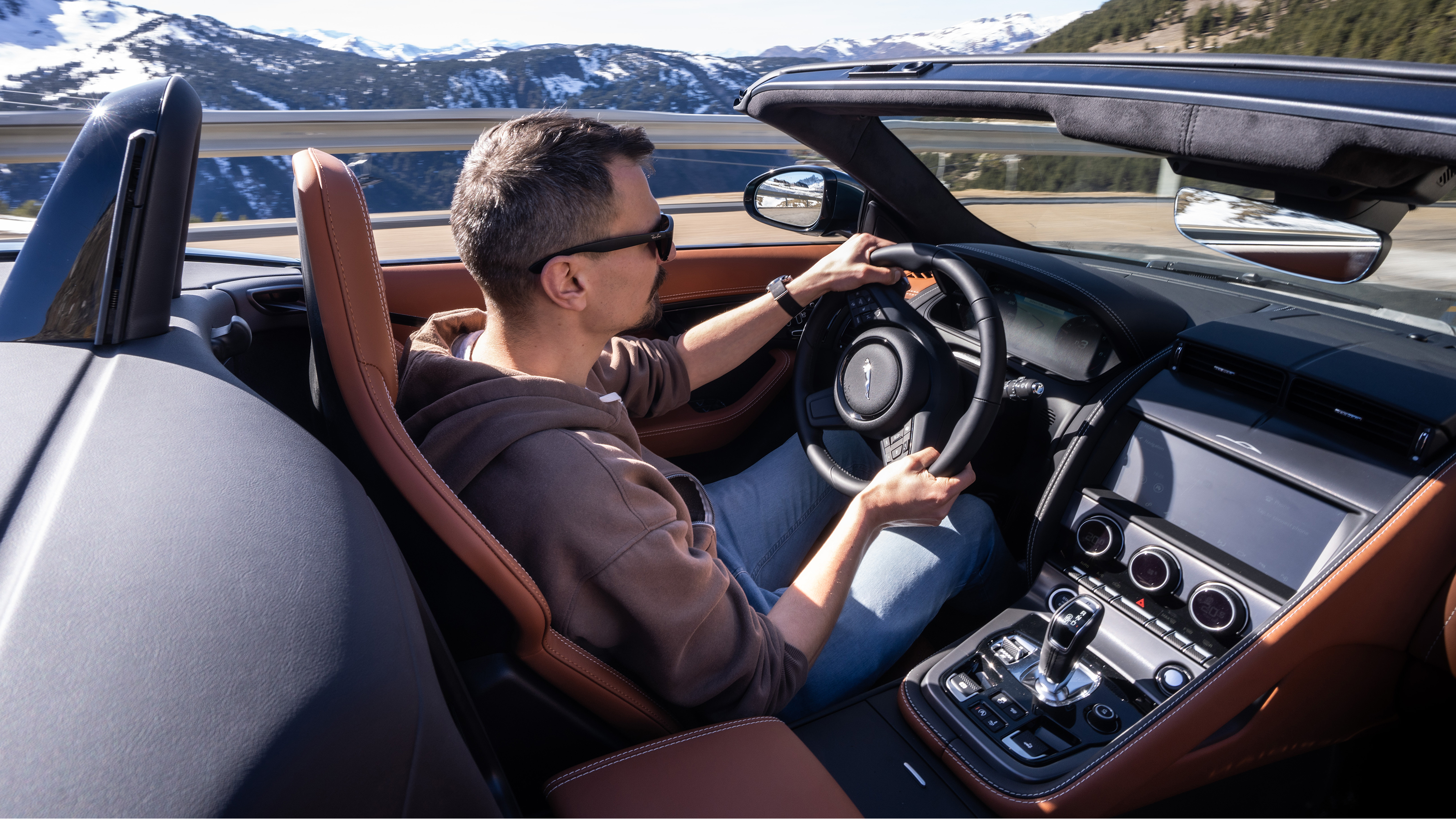 Jaguar F-Type P450 75 - Matt Robinson driving
