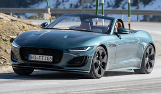 Jaguar F-Type P450 75 - front cornering