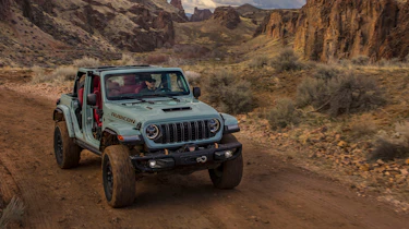 Jeep Wrangler facelift - front