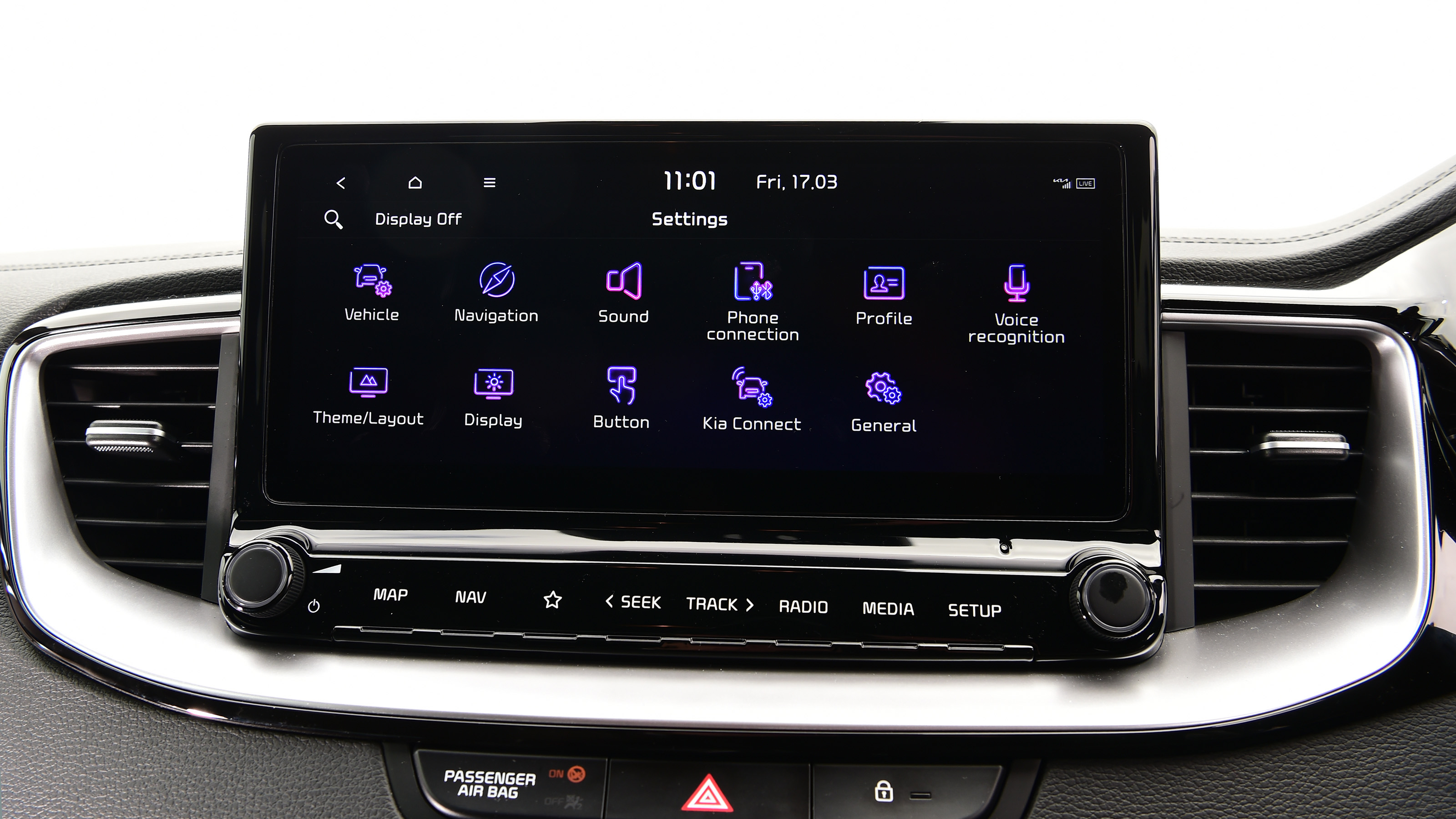 Kia Ceed - touchscreen
