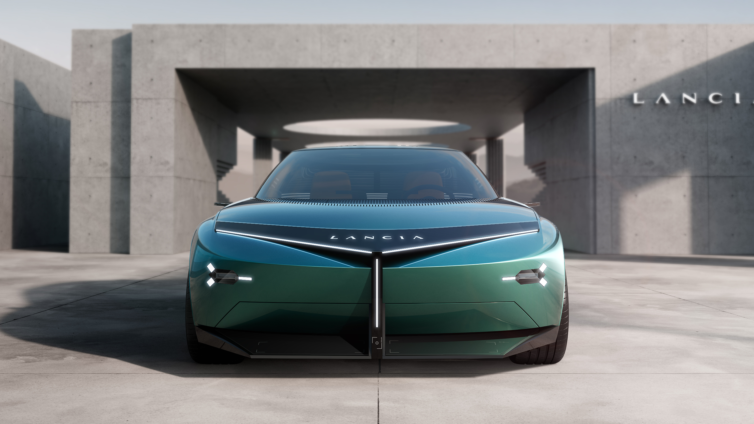 Lancia Pu+Ra HPE concept car nose