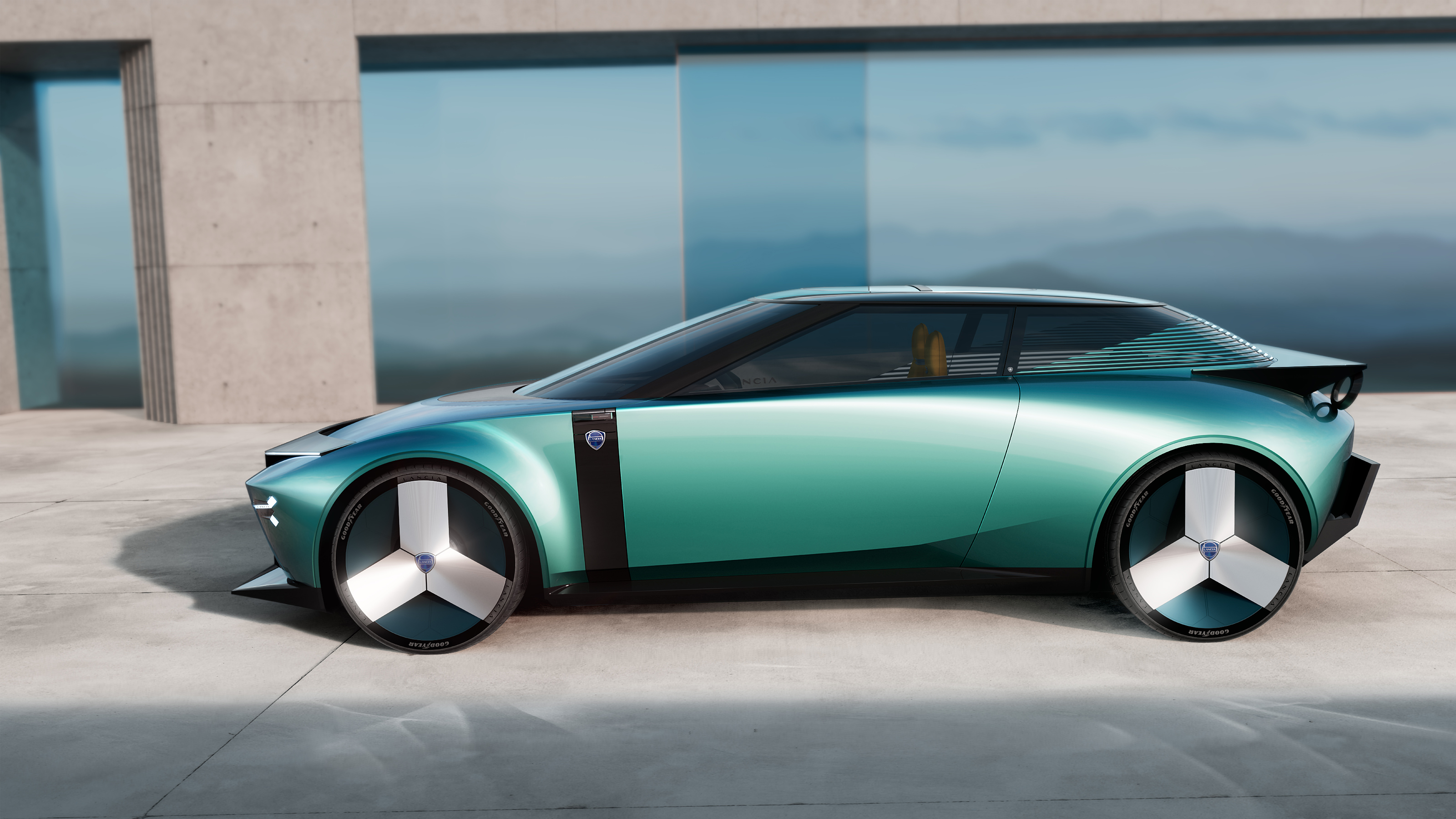 Lancia Pu+Ra HPE concept car side