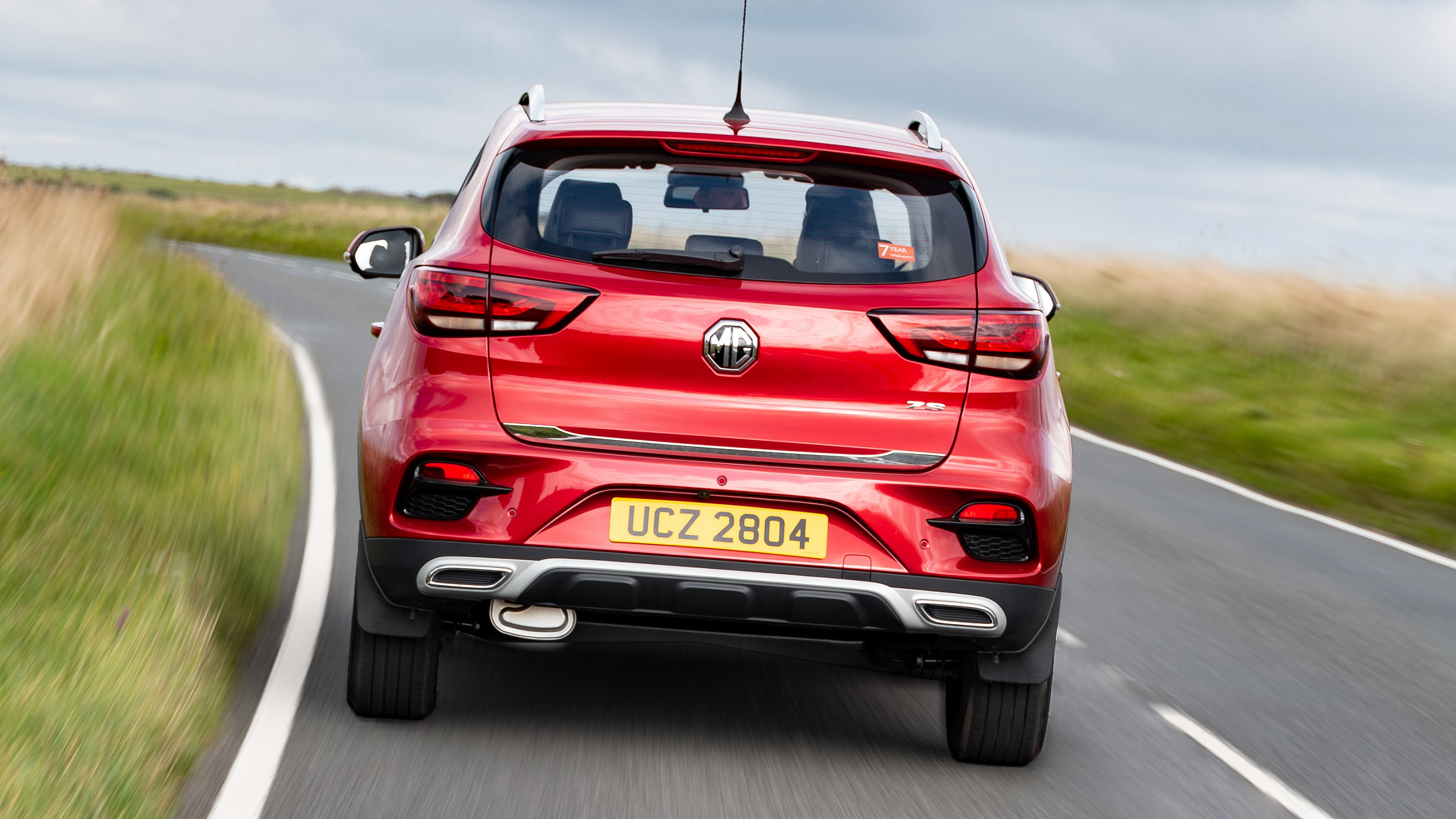 MG ZS - rear cornering