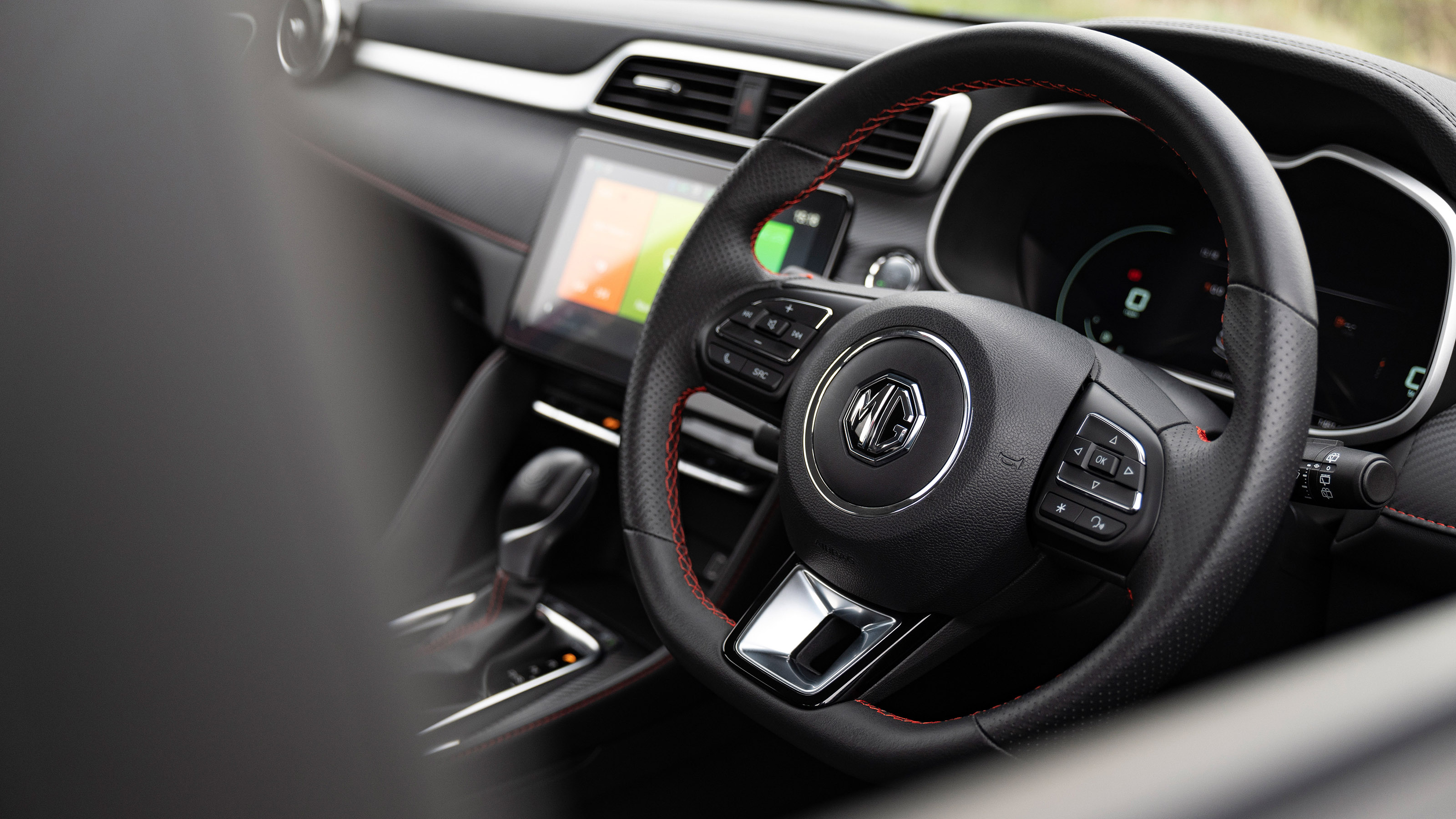 MG ZS - steering wheel