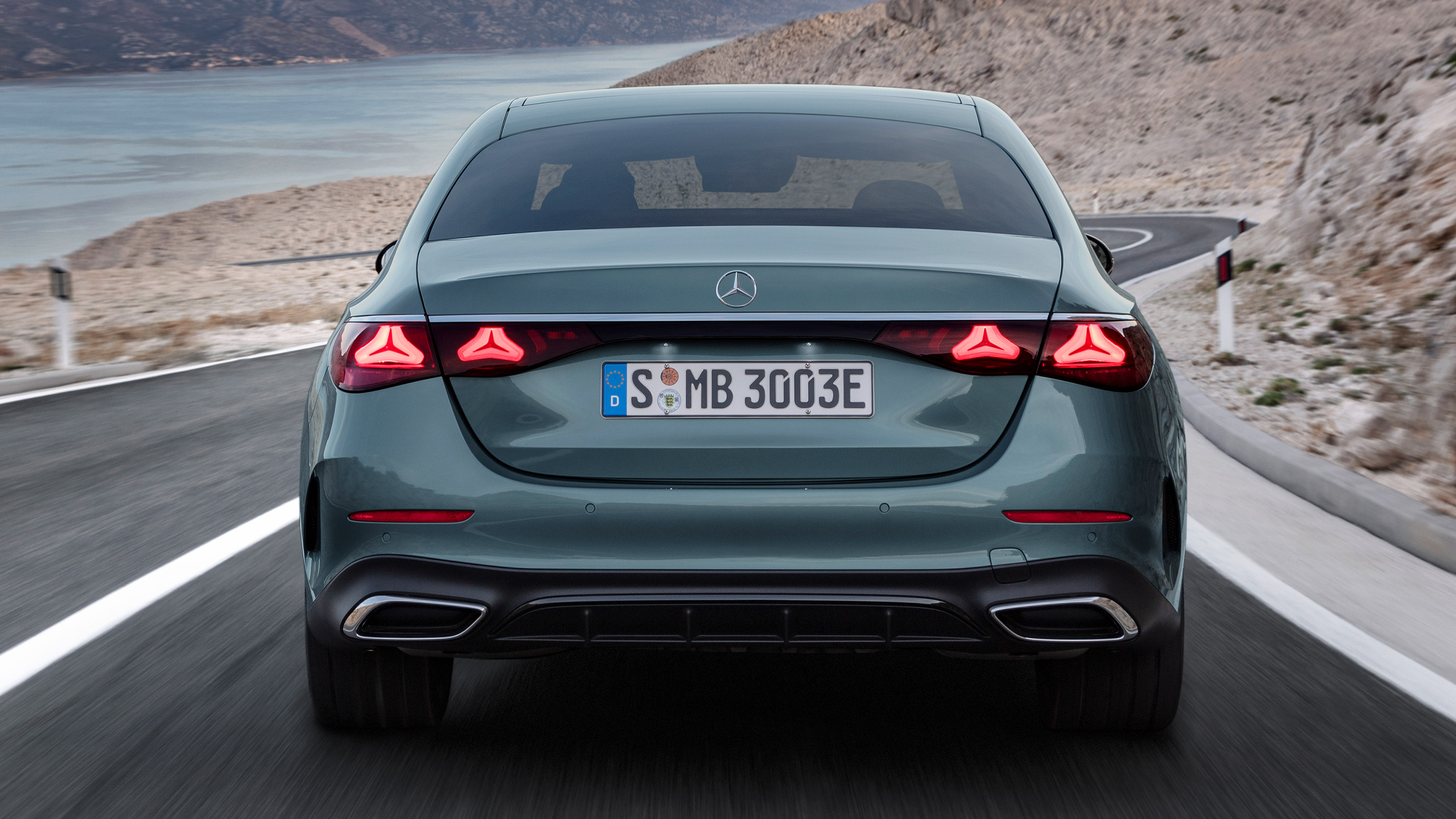 Mercedes E-Class - full rear