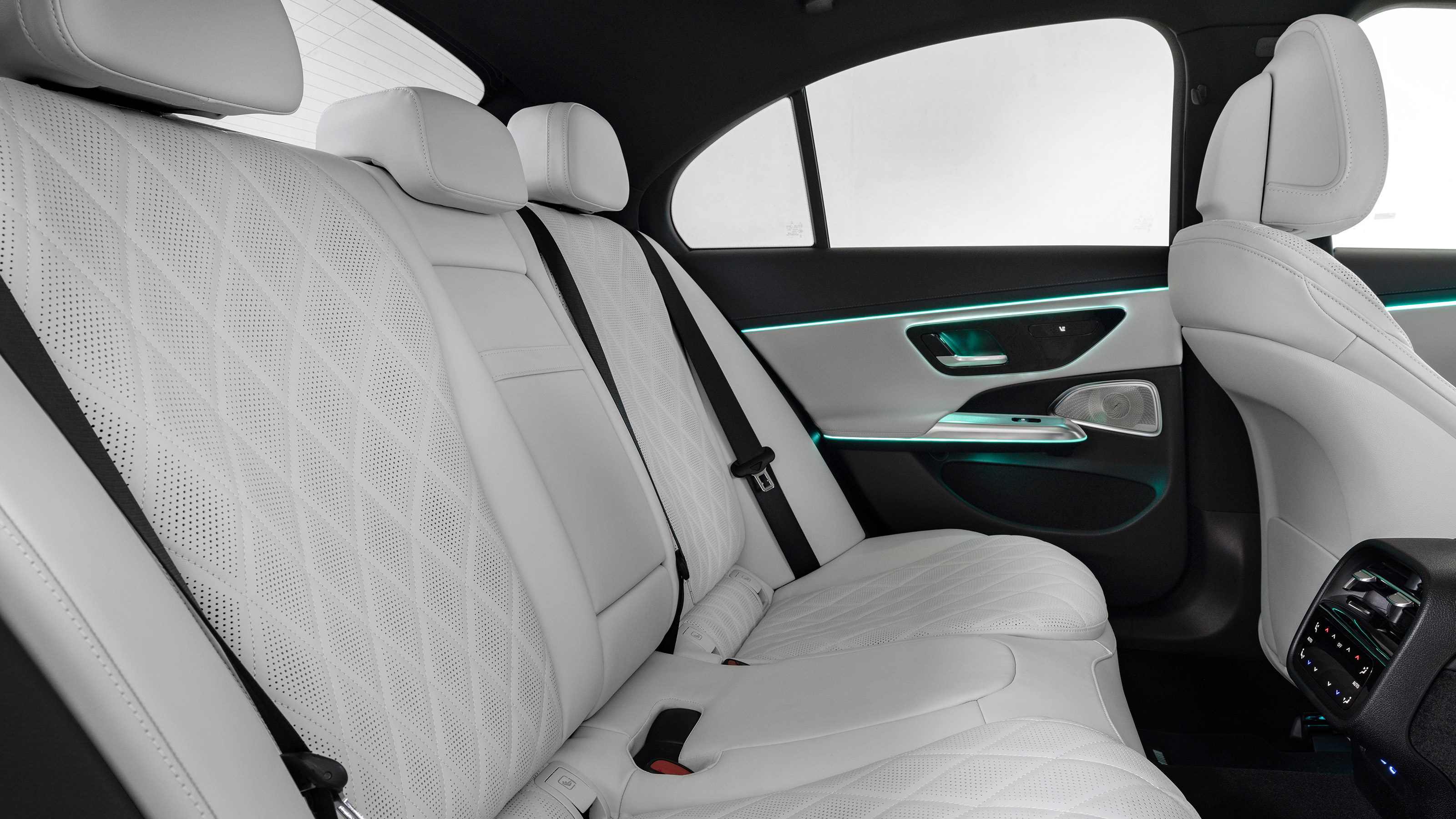 Mercedes E-Class - rear seats
