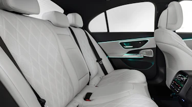 Mercedes E-Class - rear seats