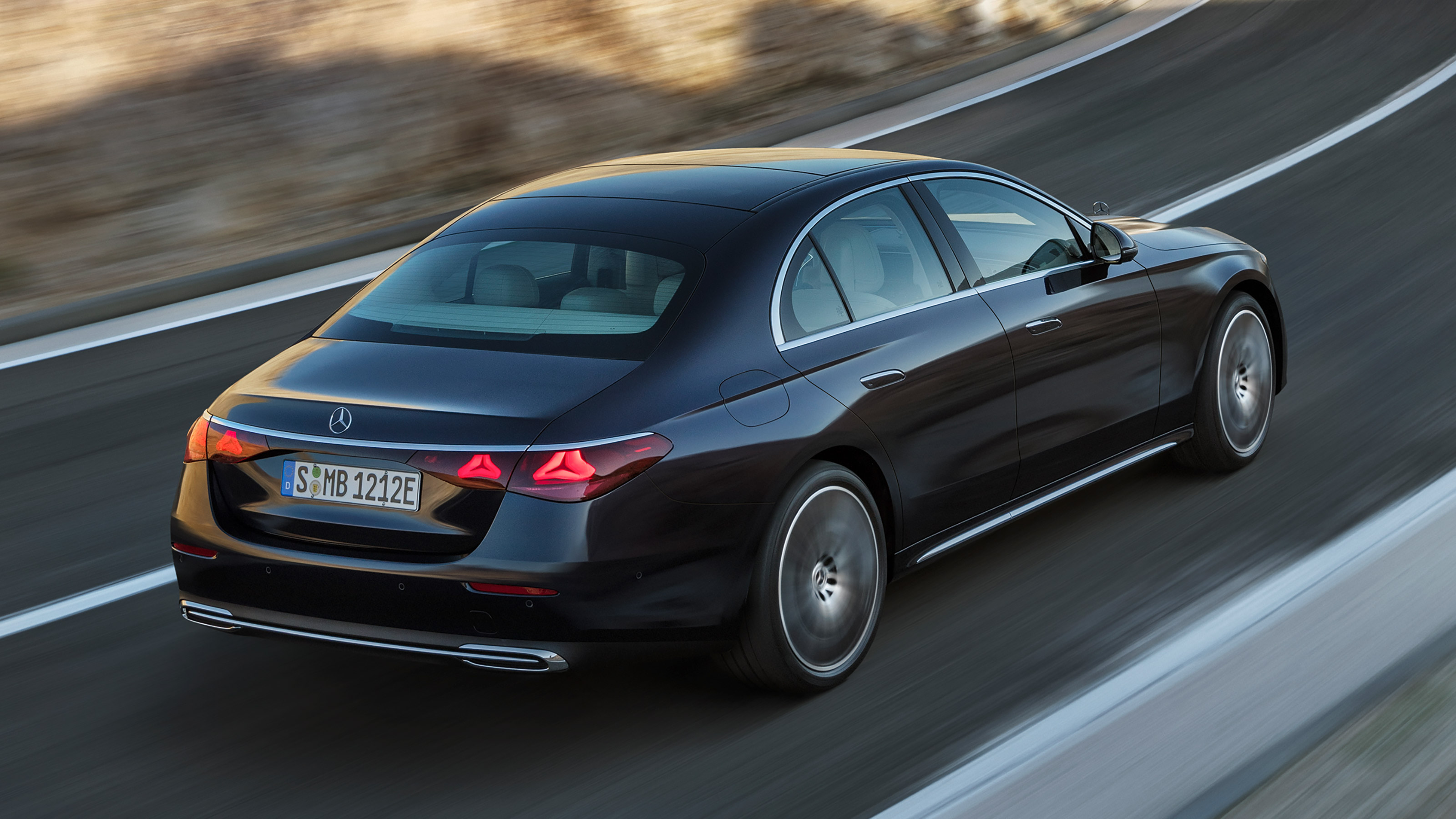 Mercedes E-Class - rear above