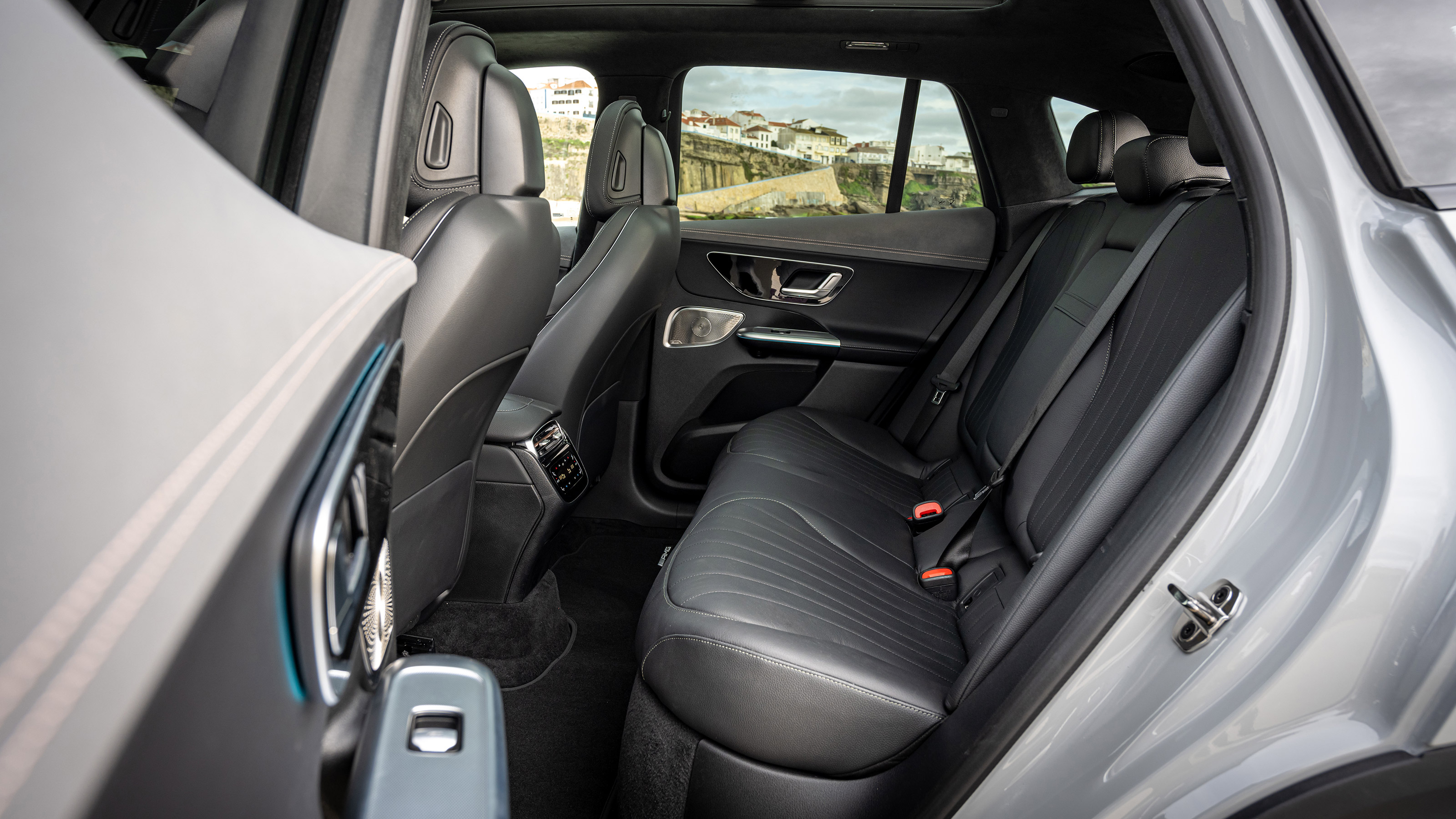 Mercedes EQE SUV - rear seats