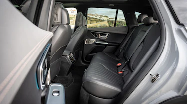 Mercedes EQE SUV - rear seats