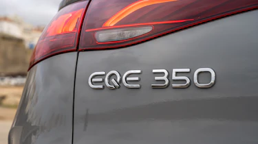 Mercedes EQE SUV - rear badge