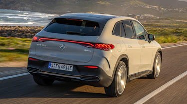 Mercedes EQE SUV - rear