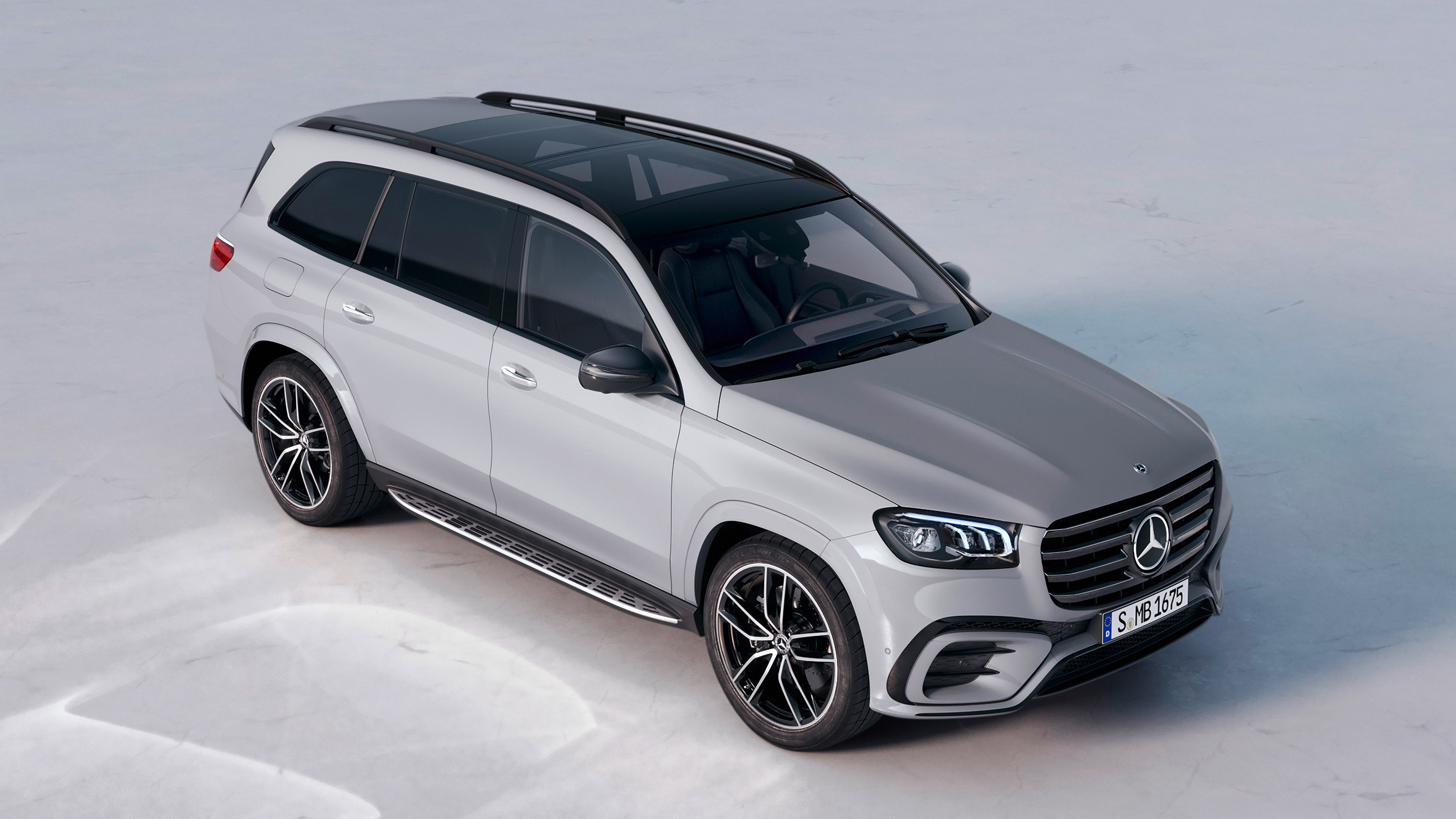 Mercedes GLS facelift - front above