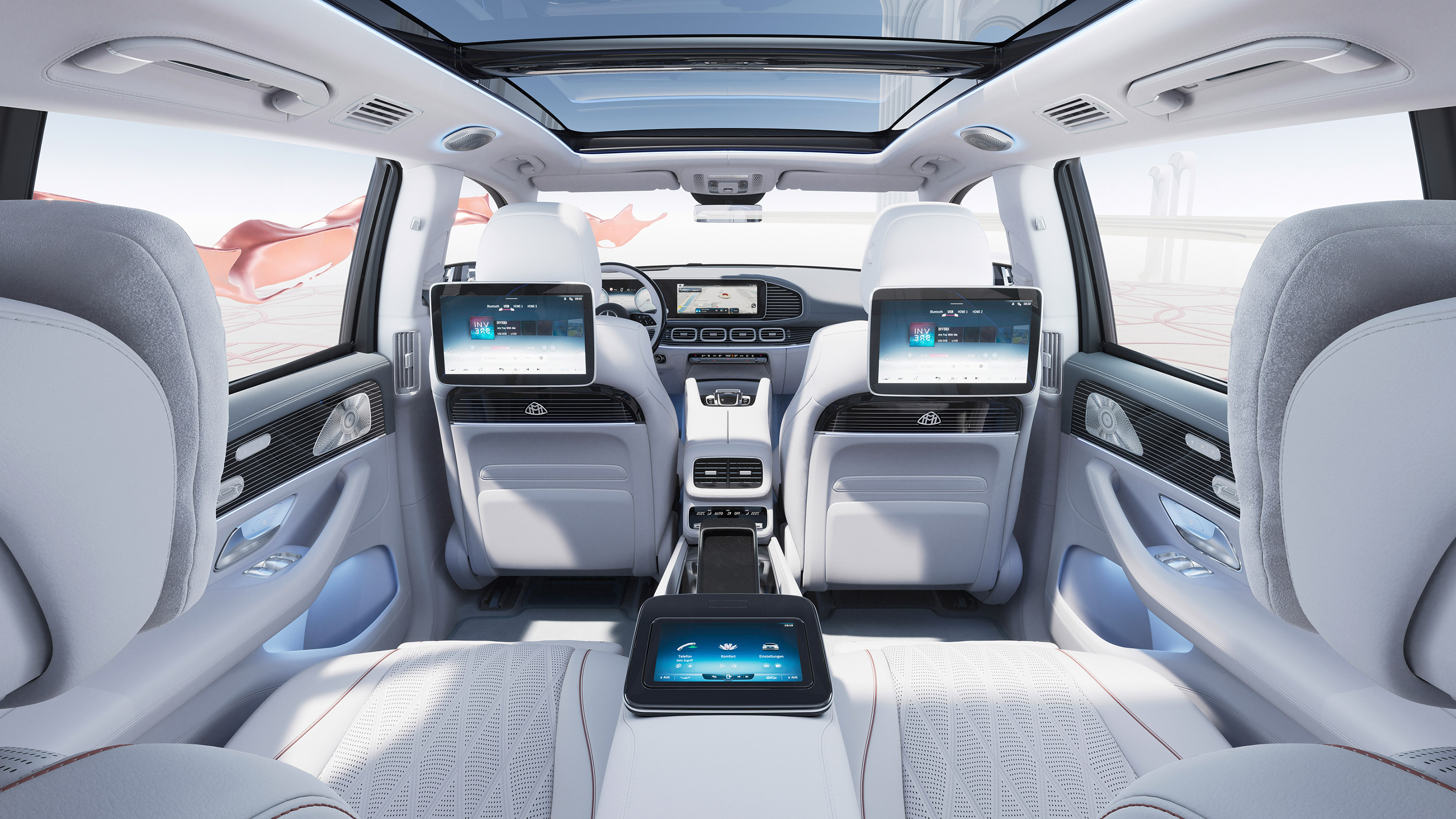 Mercedes GLS facelift - interior