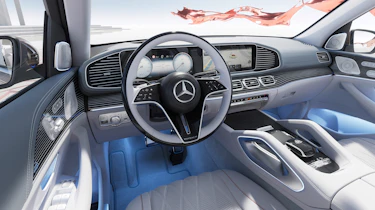 Mercedes GLS facelift - dash