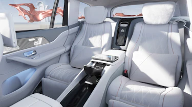 Mercedes GLS facelift - rear seats