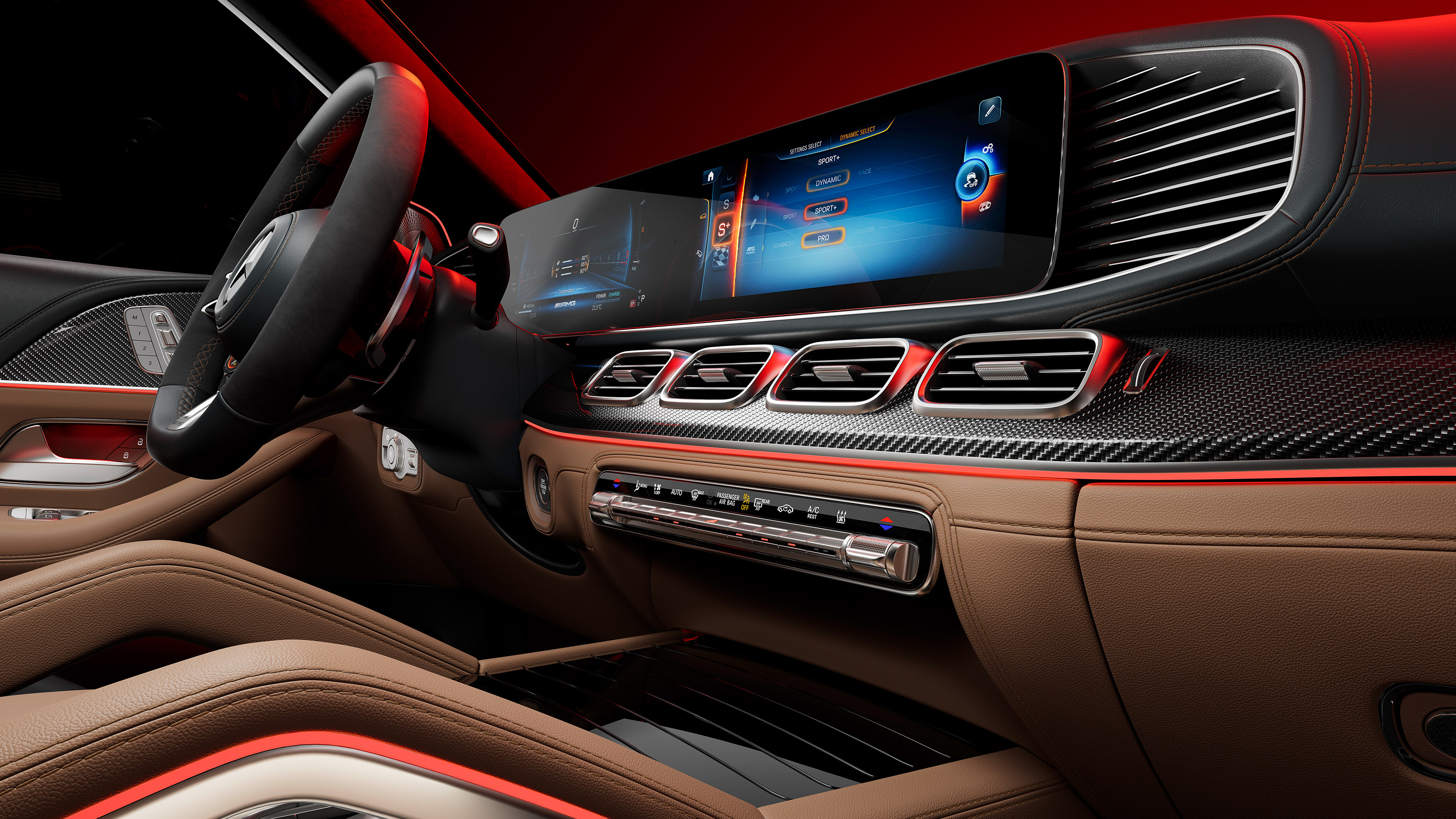 Mercedes-AMG GLS 63 facelift - cabin