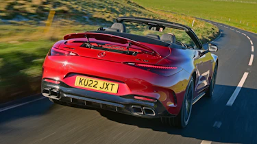 Mercedes-AMG SL 55 - rear tracking
