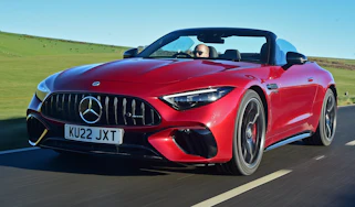 Mercedes-AMG SL 55 - front tracking