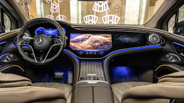 Mercedes-Maybach EQS SUV - dash