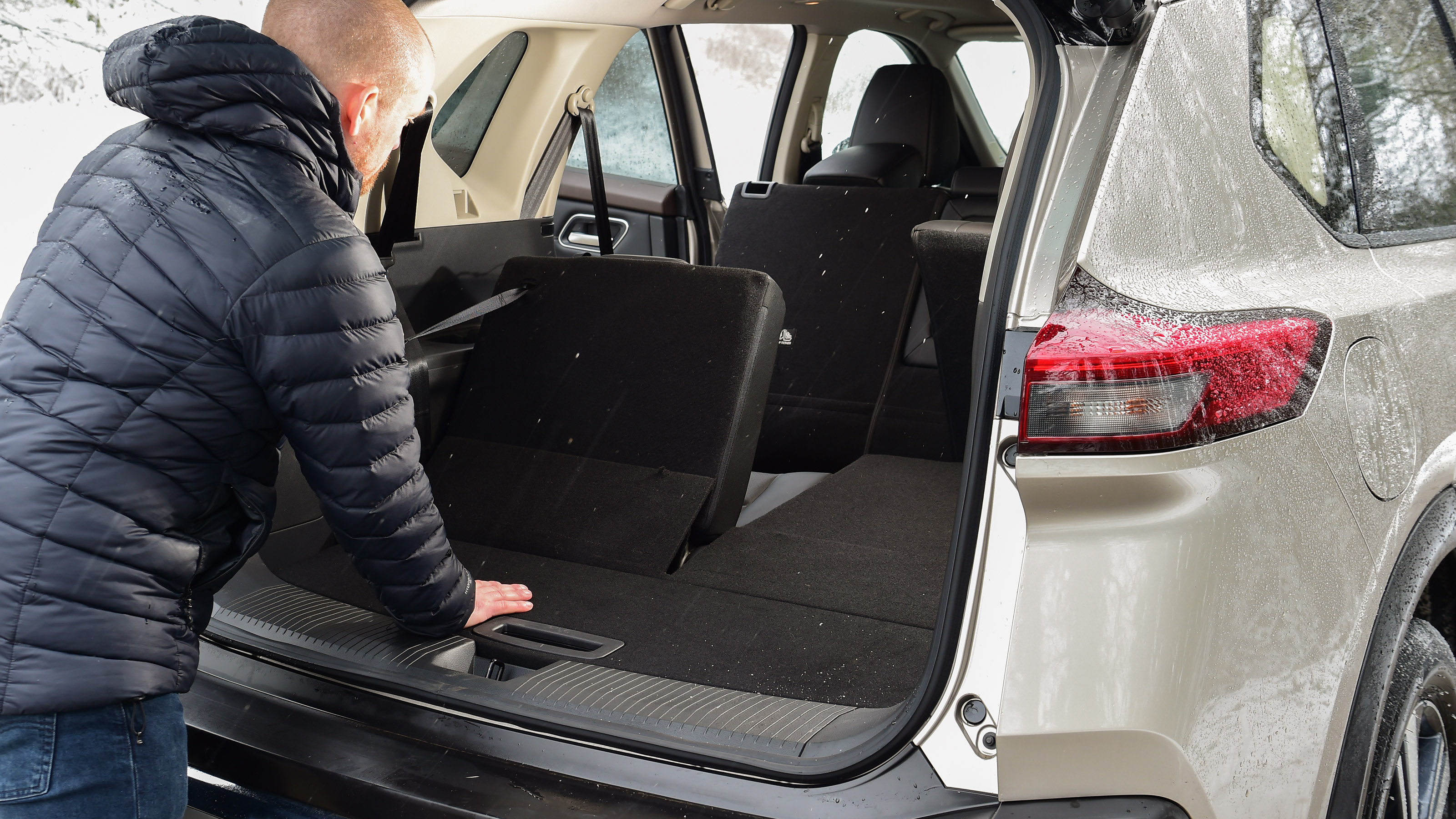 Nissan X-Trail - folding third row seats featuring Alex Ingram
