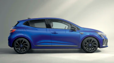 Renault Clio facelift - side blue