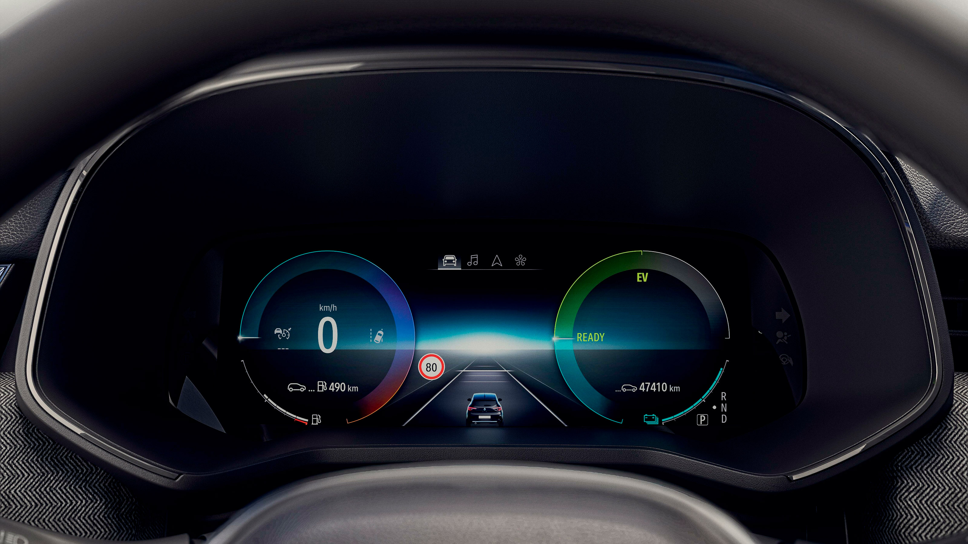 Renault Clio facelift - dials