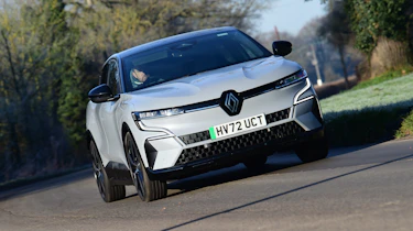 Renault Megane E-Tech - front cornerning