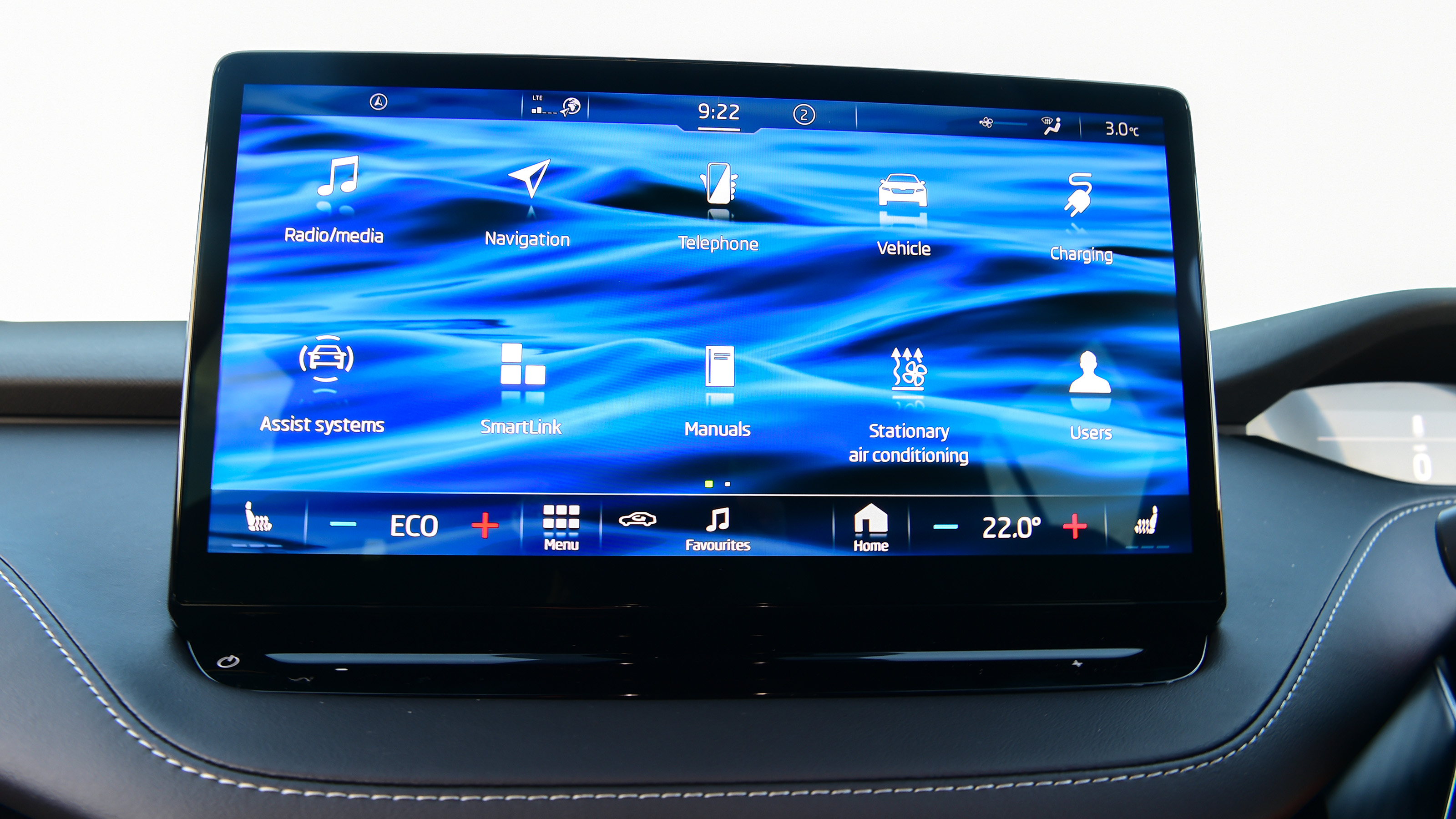 Skoda Enyaq iV - touchscreen