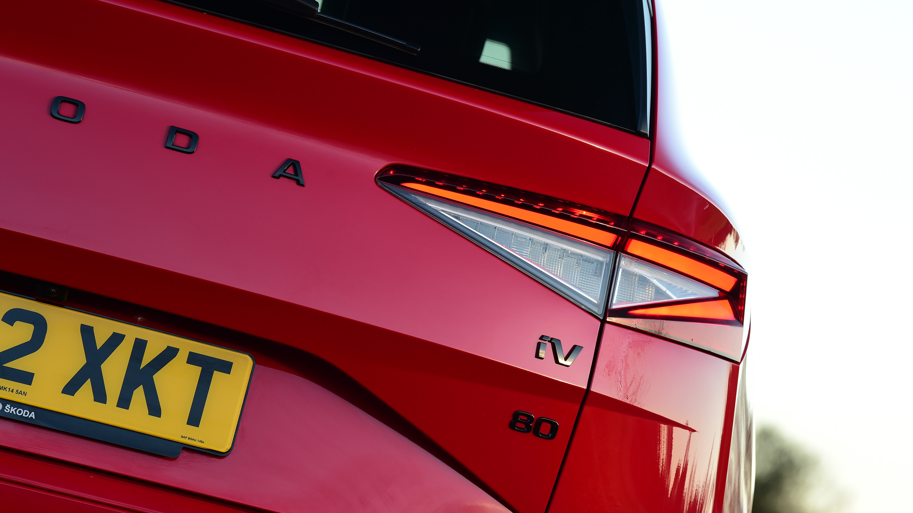 Skoda Enyaq iV - rear badge