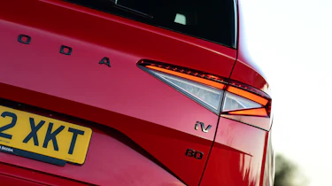 Skoda Enyaq iV - rear badge